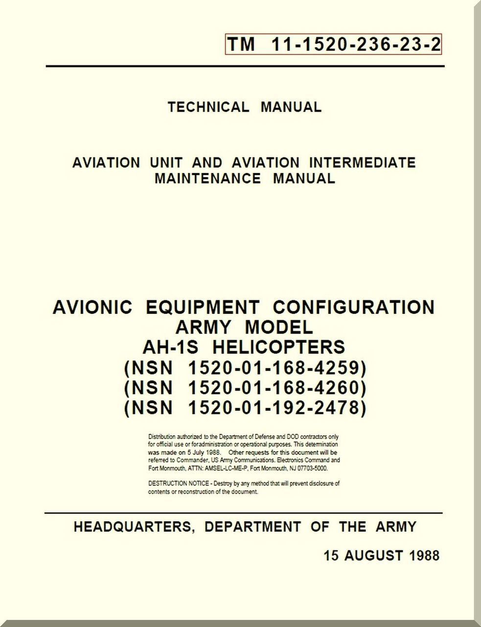 Bell helicopter maintenance manual